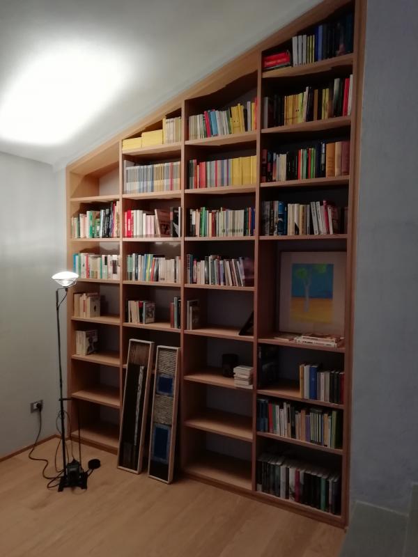 Mobile libreria a muro